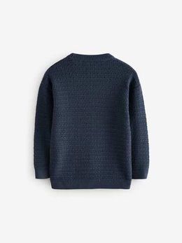 Джемпер для мальчика Next K84-096, Темно-синий