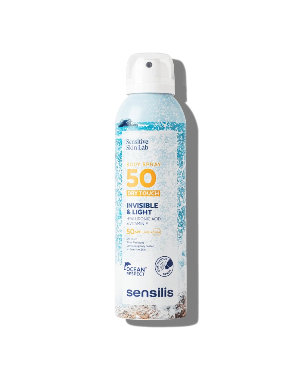 Sensilis Body Spray 50 Dry Touch | Солнцезащитный спрей для тела SPF50, 200 мл