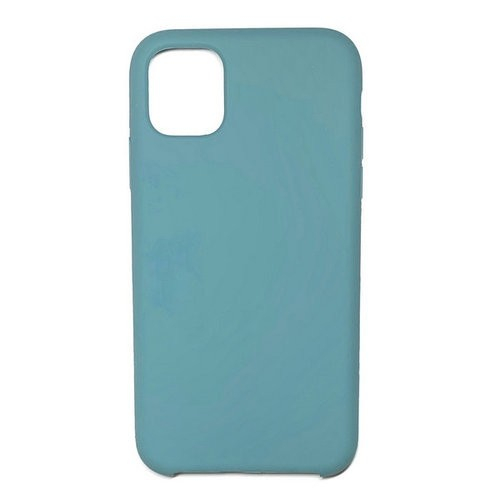 Чехол-накладка  i-Phone 13 Pro Max Silicone icase  №58 серо-зеленая