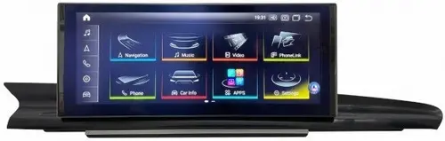 Магнитола для Audi A6/A7 2011-2015 (штатный экран 6.5") - Parafar PF1226DFa138/128 монитор 10.25" на Android 12, Быстрая, CarPlay, 4G SIM-слот