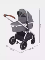Коляска детская 2-в-1 "CRUISE" RA320 Koala Grey