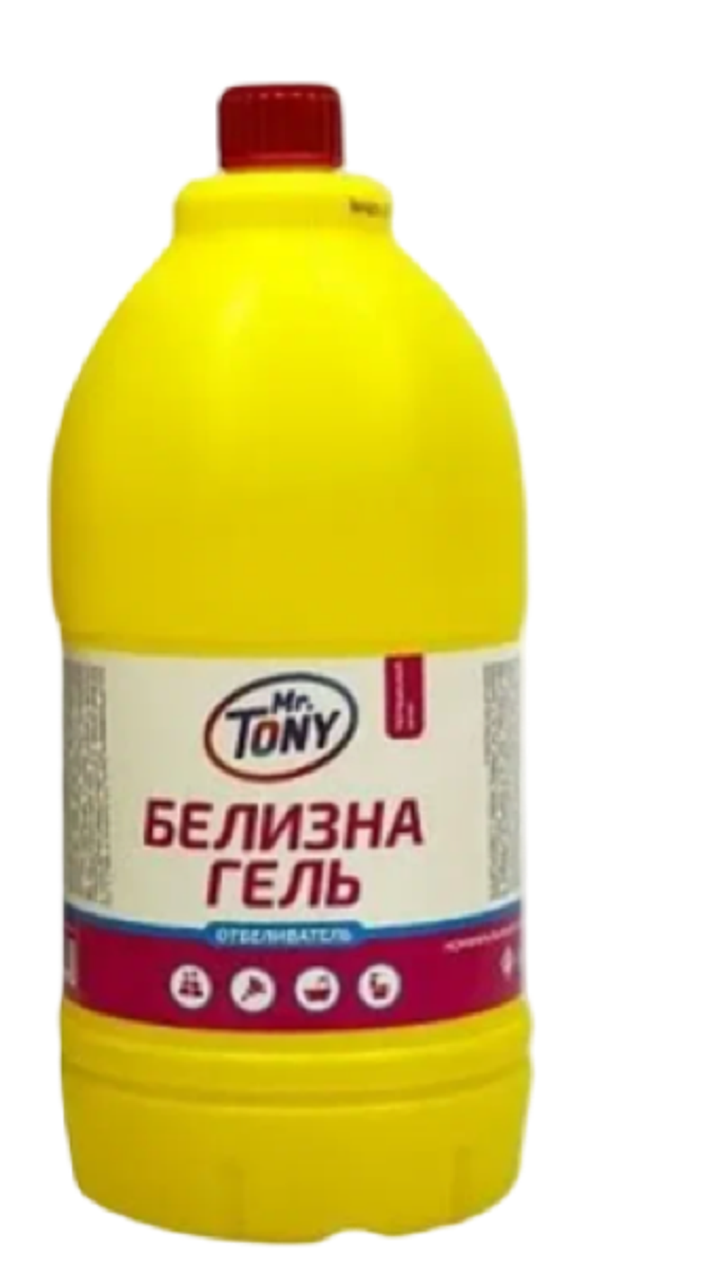 Мг.Топу Универсальный отбеливающий Гель Белизна-Блеск 2000мл