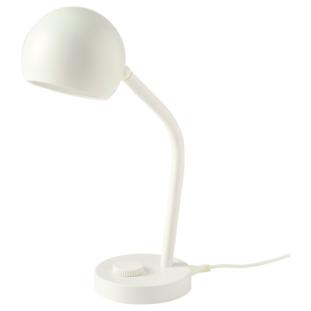 IKEA KORVSNÖRE  (ИКЕА КОРВСНЁРЕ)  -  Лампа настольная светодиодная - диммируемая/белая