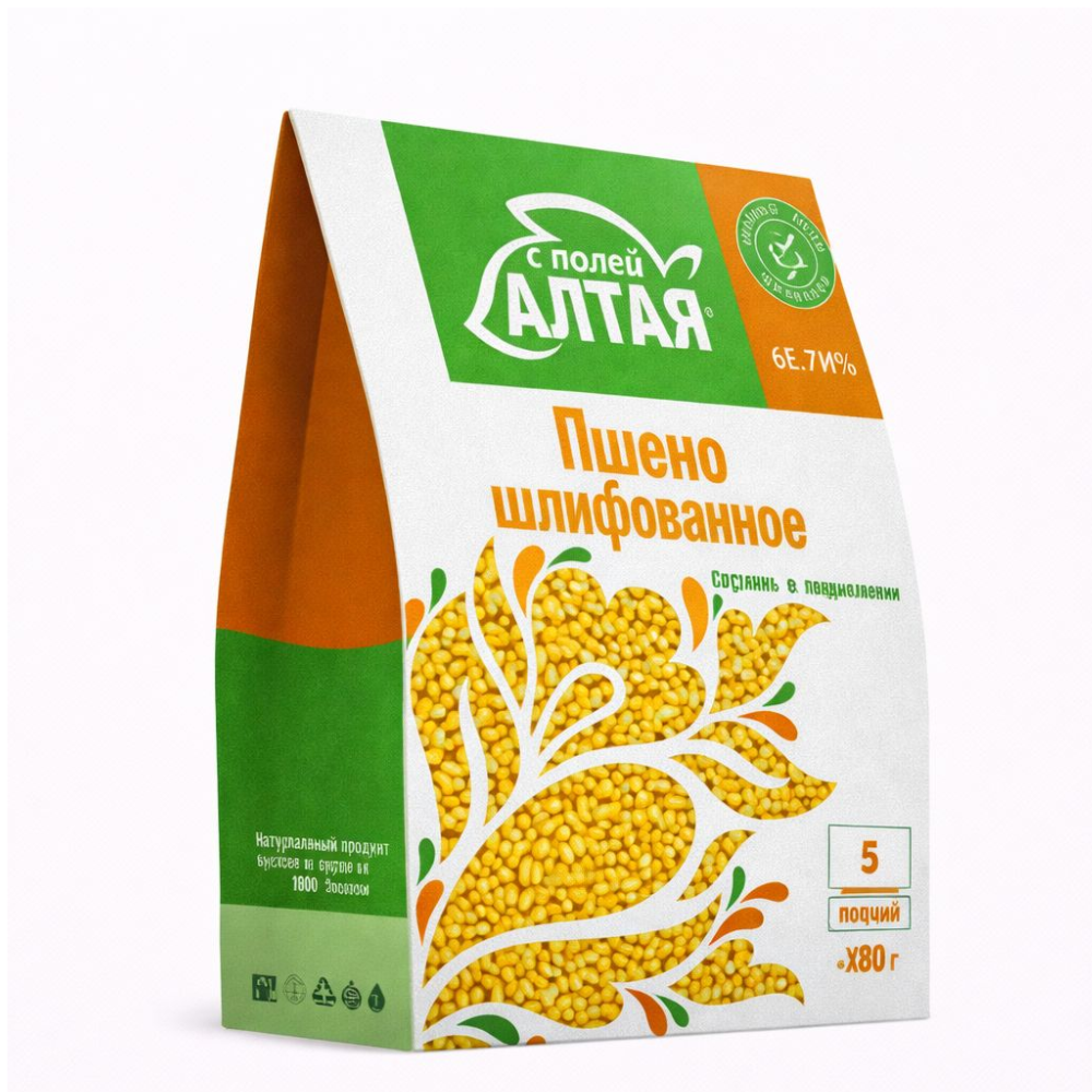 Крупа Пшено С Полей Алтая 400 гр