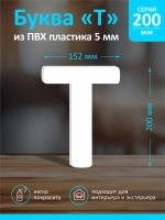 Буквы из пластика на стену