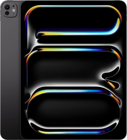 Планшет Apple iPad Pro 2025 A3361 M5 9C RAM12Gb ROM256Gb 13" OLED 2752x2064 5G eSIM iOS черный космос 12Mpix 12Mpix BT WiFi 9hr
