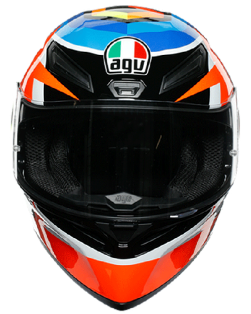 Купить Мотошлем Интеграл AGV K1 Replica Rodrigo / Микс