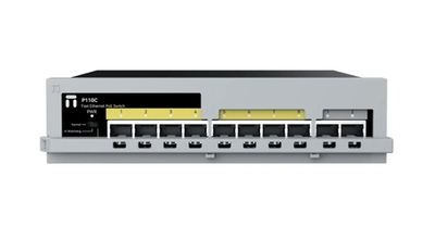 Неуправляемый PoE+ коммутатор Fast Ethernet NETIS P110C, 8 портов 100 Мбит/с PoE+ , 2 порта 100 Мбит/с RJ45 Uplink, БП 130 Вт