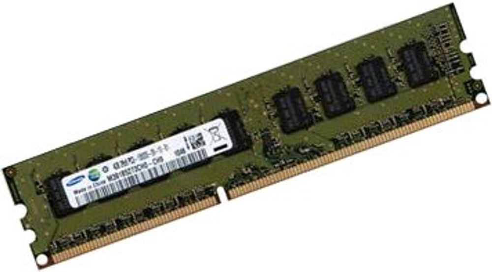 Модуль памяти для сервера DDR3 4Gb M391B5273DH0-CK0 Unbuffered Samsung PC3-12800E 1600 UDIMM 2RX8 1,5V Dual Rank