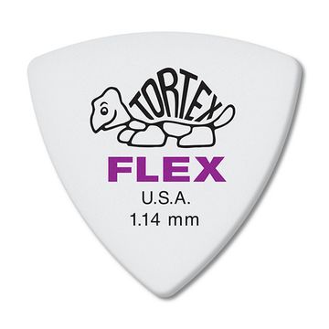 Медиаторы, 6шт, 1,14мм, треугольные, Dunlop 456P1.14 Tortex Flex