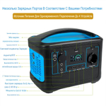 Электростанция портативная Lvyuan 153600mAh 493Wh 600W Lvyuan