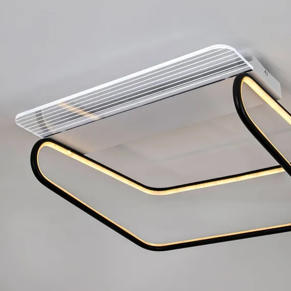 Потолочный светильник LED4U L1046-500 BK LED4U