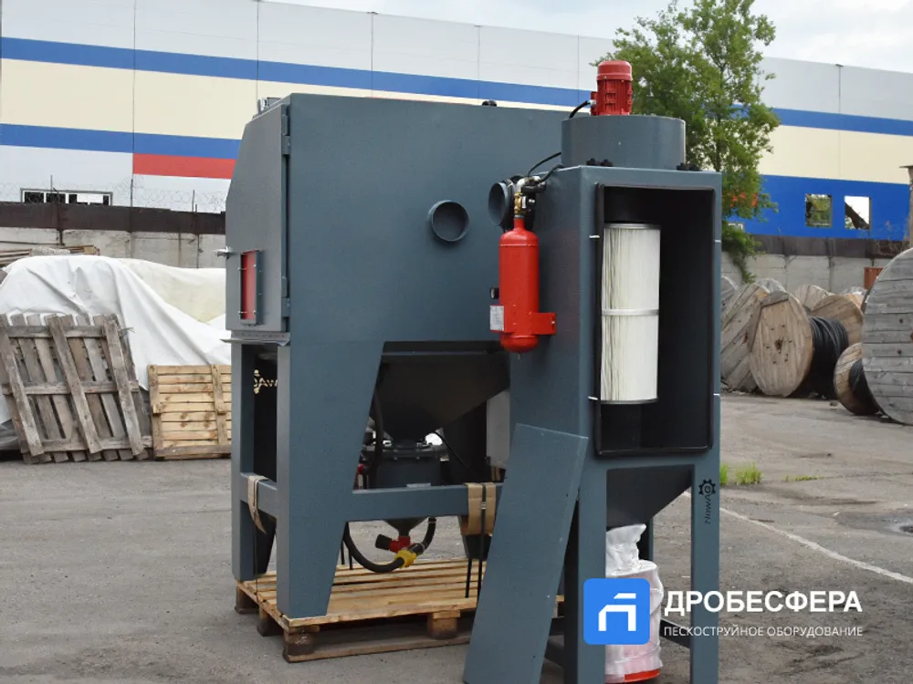 Пескоструйная камера NowAG A-120PF с фильтром