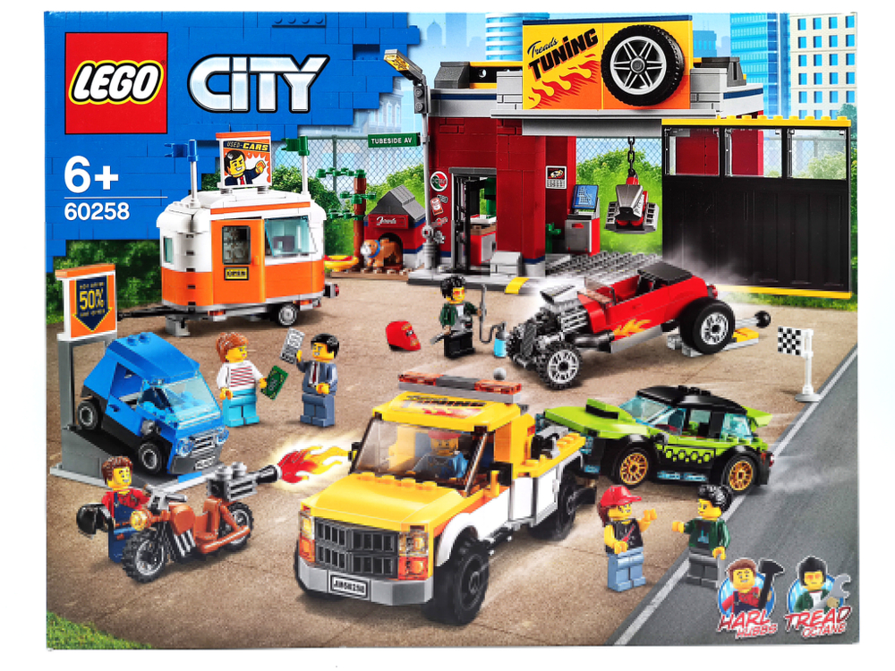 Конструктор LEGO 60258 Тюнинг-мастерская