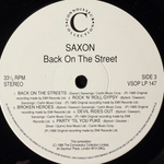 Saxon ‎– Back On The Street 2LP (Англия 1990г.)