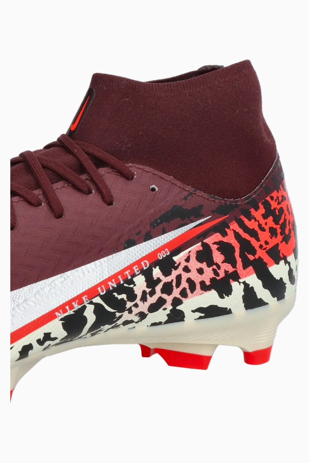 Бутсы Nike Zoom Mercurial Superfly 10 Academy FG/MG - бордовый