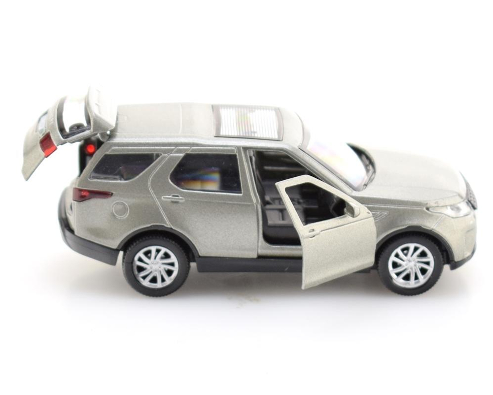 Модель ин. мет. "Land Rover Discovery" 12см, открыв. двери, серый, в коробка DISCOVERY-GY (Технопарк)