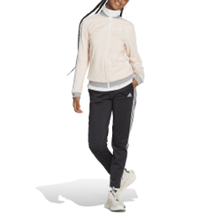 Женские теннисные Костюмы adidas Essentials 3-Stripes Tracksuit Women - Black, Cream