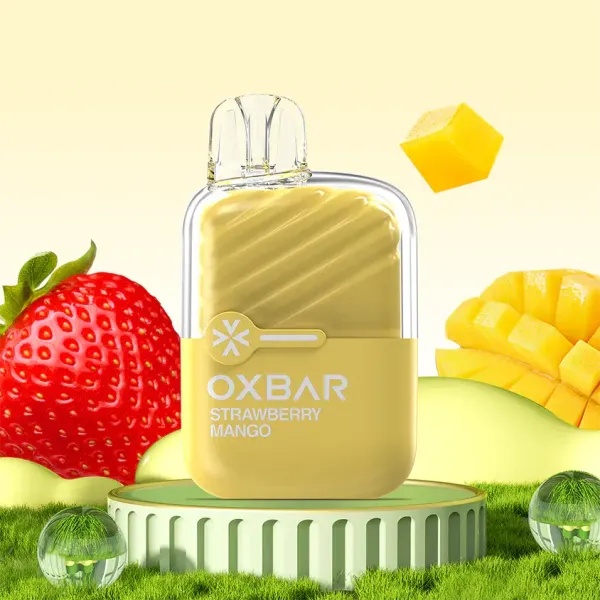 Купить Одноразовый Pod Oxbar Mini Mirage (без дыма) - Strawberry Mango (2200 затяжек)
