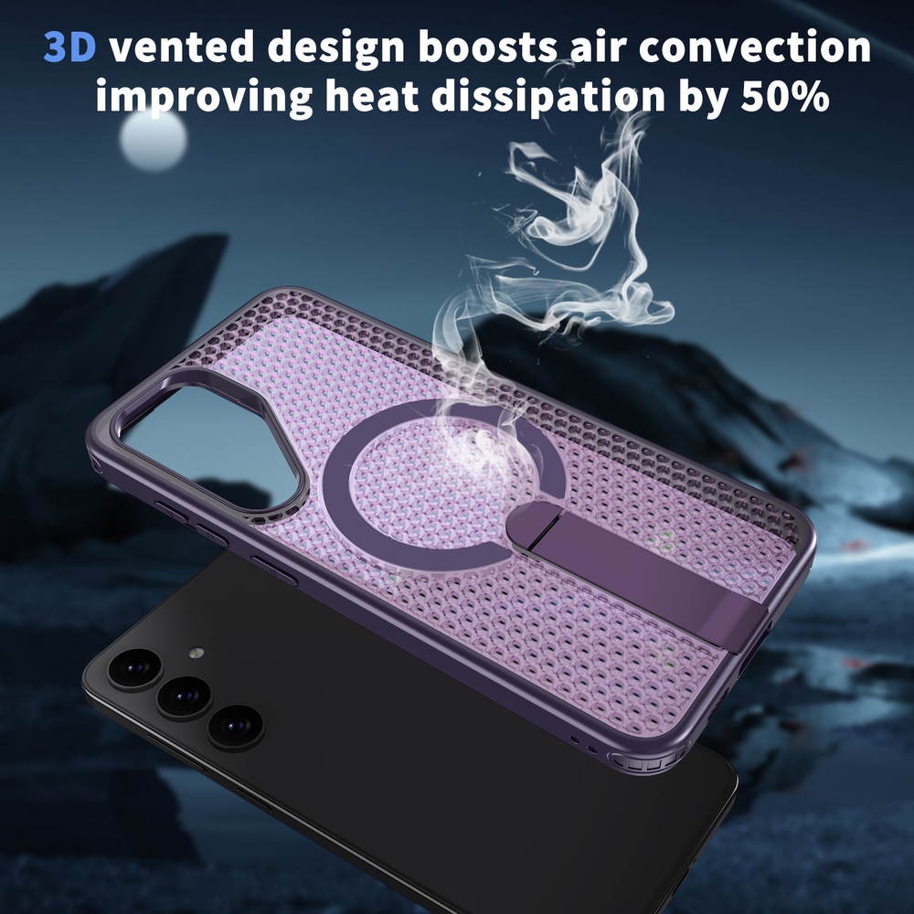 Прозрачный чехол Mesh Pro Magnetic Case для Samsung Galaxy S26 FE
