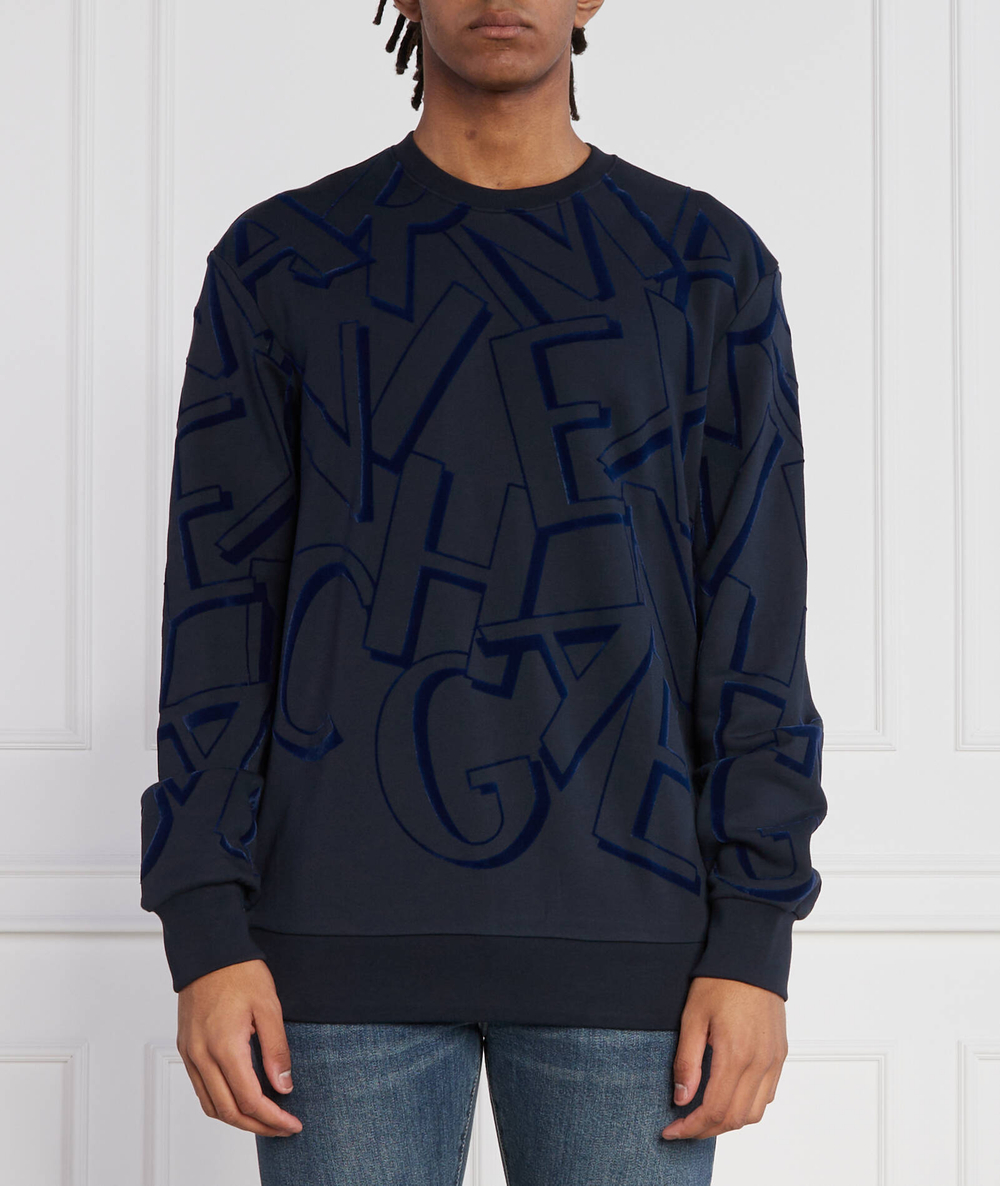 Худи Armani Exchange - темно-синий(6RZMBA ZJBWZ)