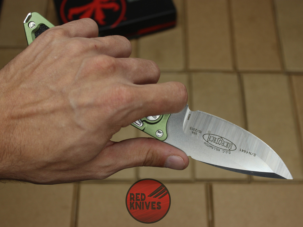 Нож Microtech DOC Green A+++ MT153-1GR