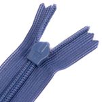 Молния потайная (скрытая) SBS Т3 (3 мм) 1 зам., н/раз., 60 см, S-207, розовый, уп. 50 шт