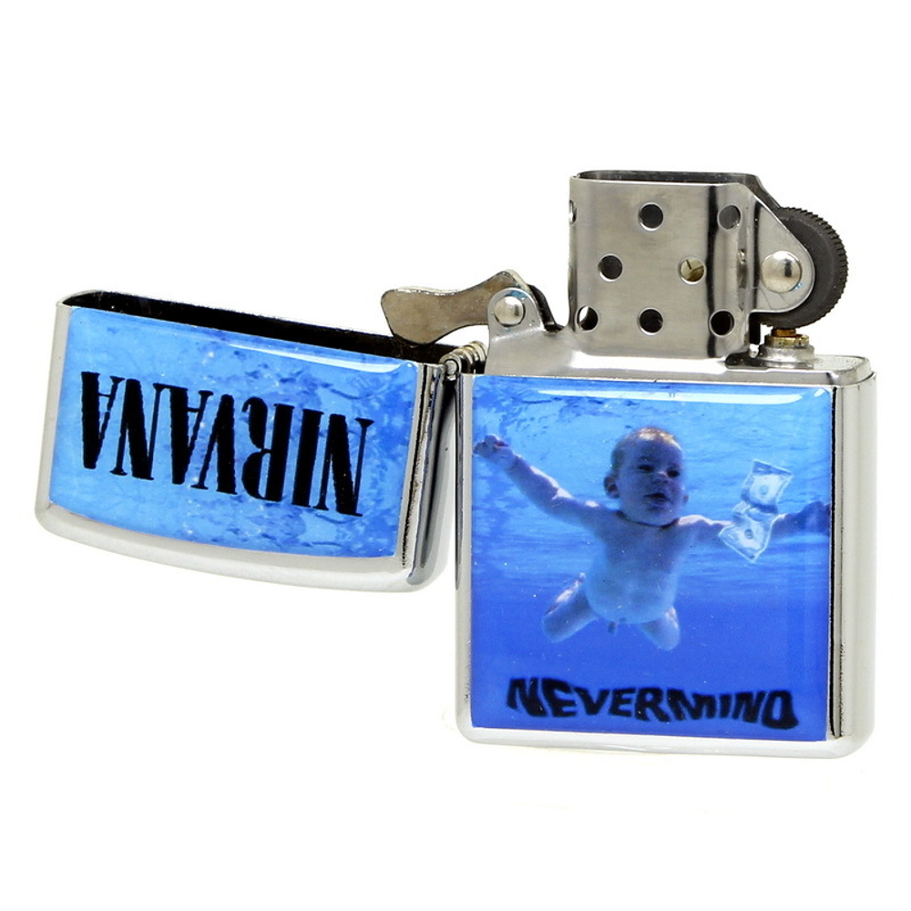 Зажигалка сувенирная Nirvana Nevermind (301)