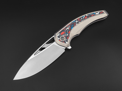 Складной нож Whale [M390 Nebula carbon]