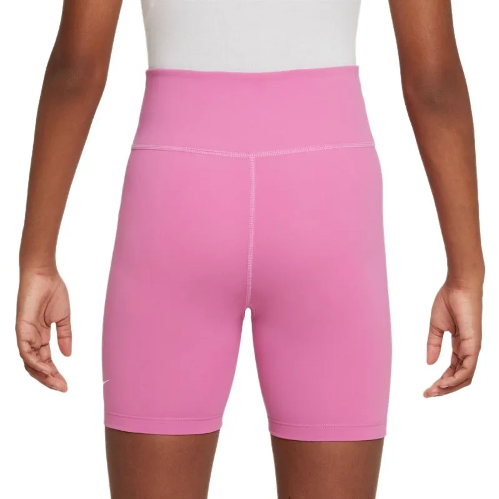 Шорты для девочки теннисные Nike Kids One Dri-Fit 5in - playful pink/white