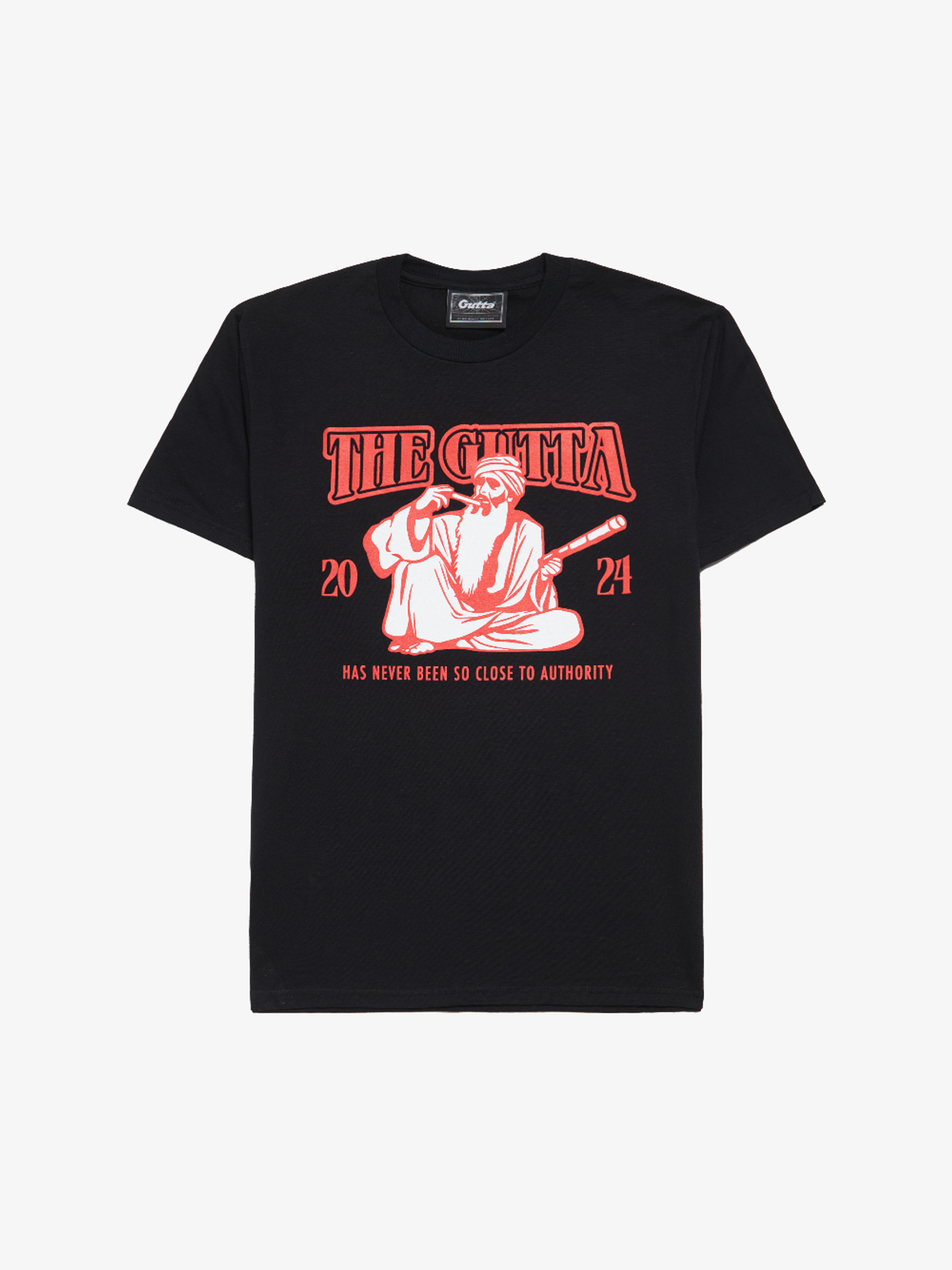 'BUDDHA' BLACK TEE