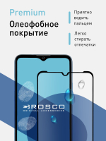 Защитное стекло ROSCO для ZTE Blade A71 (арт. ZTE-BLADEA71-FSP-GLASS-BLACK )