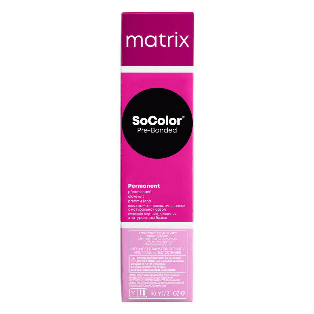 Matrix SoColor Pre-Bonded 9N очень светлый блондин перманентный краситель, 90 мл  Основная коллекция