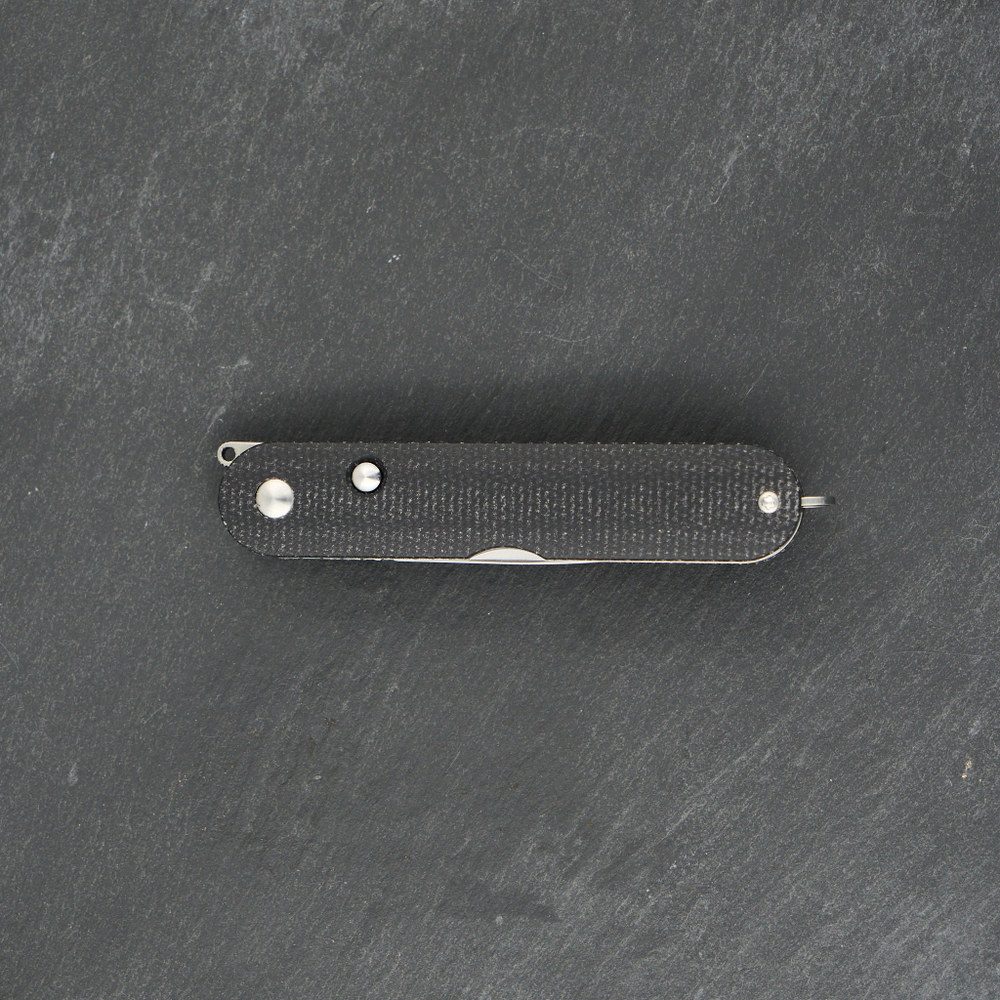 Нож складной Rapax Mimi Black Micarta Satin
