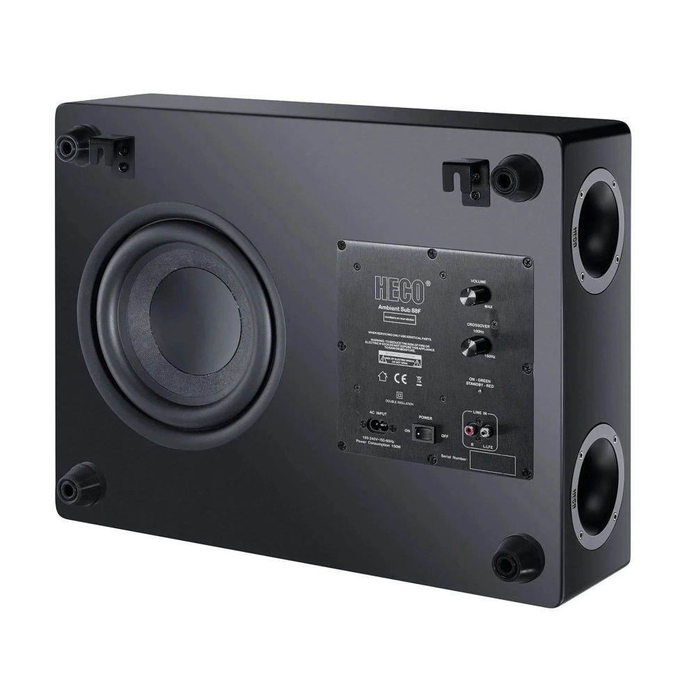 Сабвуфер HECO Ambient Sub 88 F Black