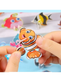 Конструктор 3D "Морские обитатели" 30 в 1, арт. 05019