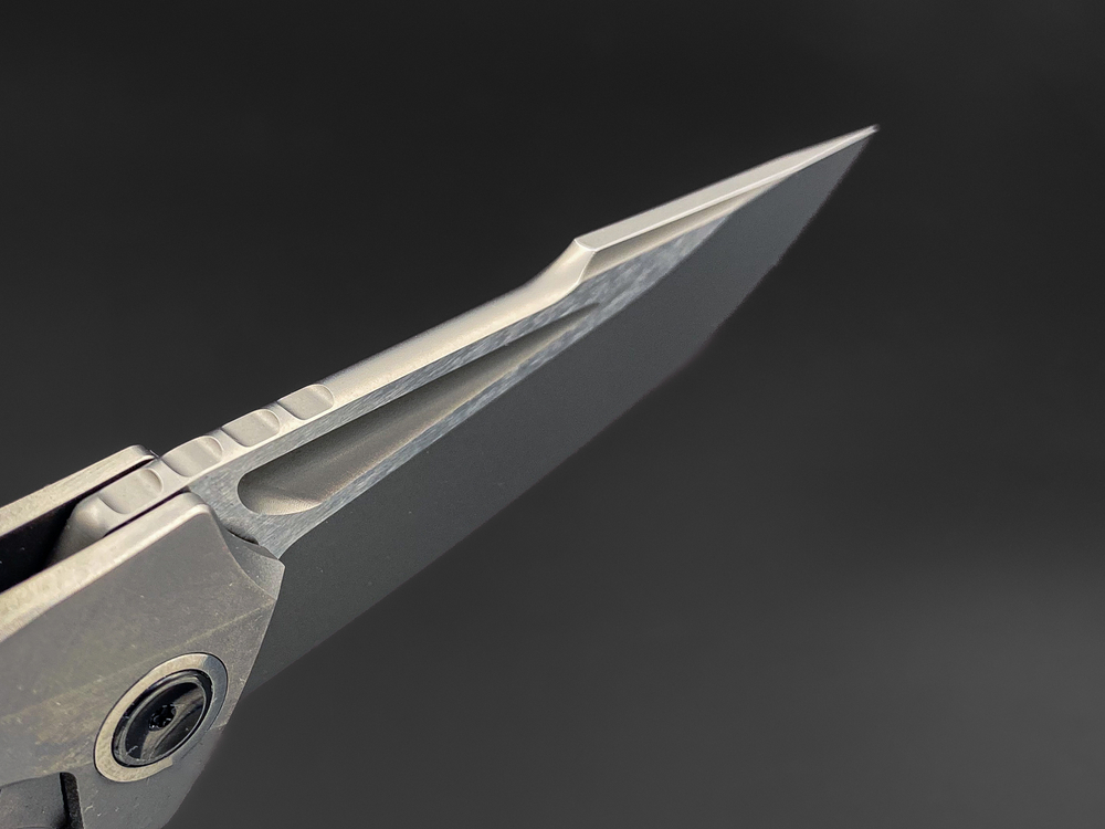 Складной нож Guerrero M390 CrystalTi carbon