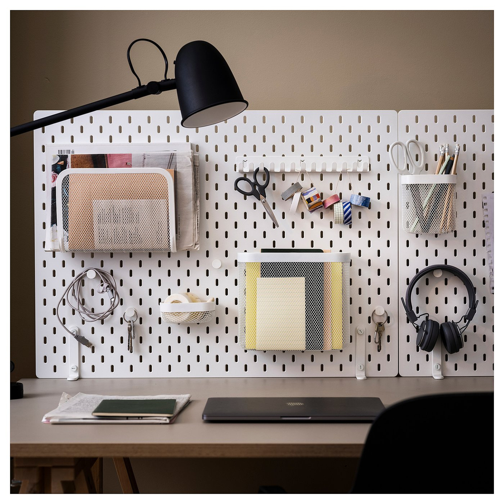 IKEA SKÅDIS  (ИКЕА СКОДИС)  -  Соединитель - белый