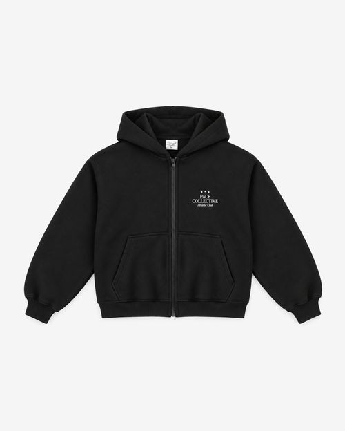 Худи Zip Stars черное