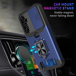 Противоударный чехол Сard Reader Case для Samsung Galaxy S25 FE