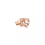 Серьги из розового золота, Tiffany 💠 Open heart 7mm