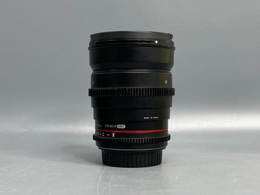 Samyang 24mm T1.5 ED AS UMC II Canon EF с нюансом
