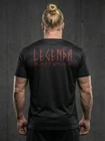 Футболка тренировочная мужская LEGENDA Вальхалла черная