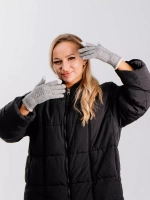 Перчатки теплые вязаные