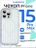 Чехол накладка iPhone 15 Pro Max 6.7" Gurdini Ocean Case (7) Transparent прозрачный