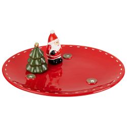 БЛЮДО СЕРВИРОВОЧНОЕ КОЛЛЕКЦИЯ "CHRISTMAS GIFT" 30*24.5*10 СМ