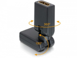 Переходник цифровой гнHDMI-гнHDMI поворотный