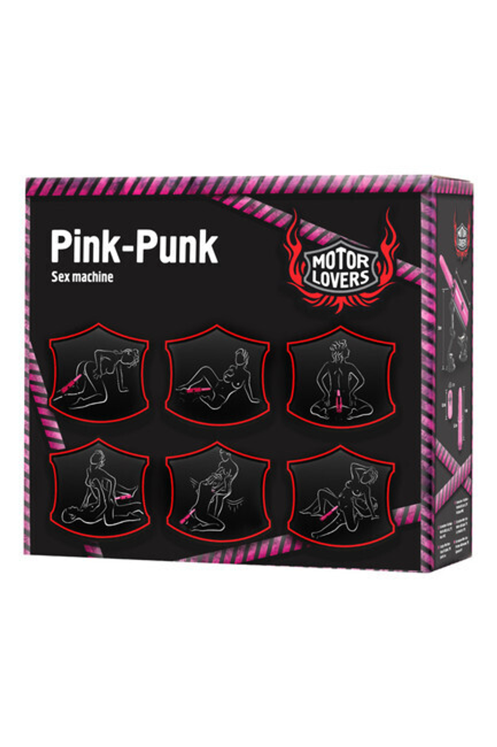 Розовая секс-машина PINK-PUNK MOTORLOVERS (Цвет: розовый)