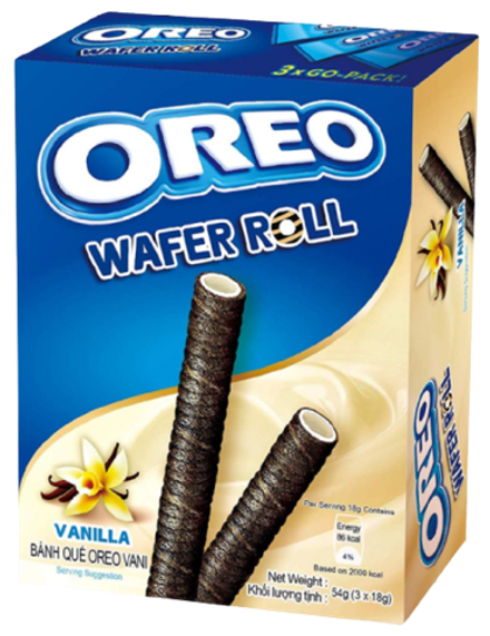 Трубочки Oreo Waffer Roll Vanilla