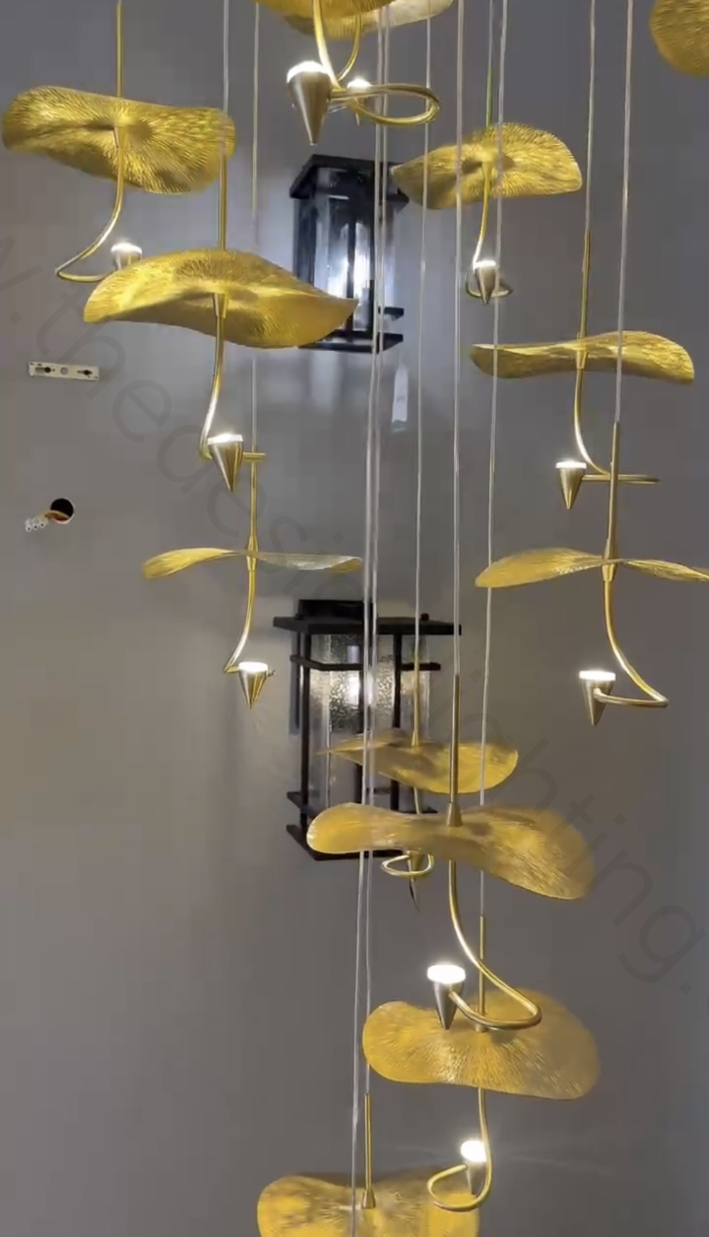 Pendant design lamp Gold Moon by Catellani & Smith (15 lampshades)